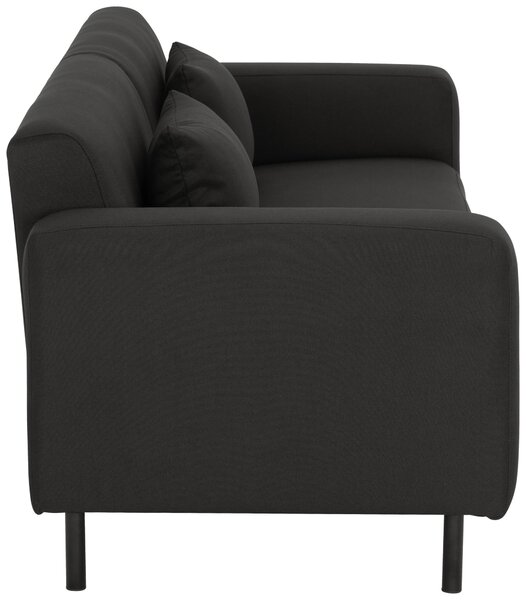DVOJMIESTNA POHOVKA, textil, čierna P & B - Sedačky, Online Only