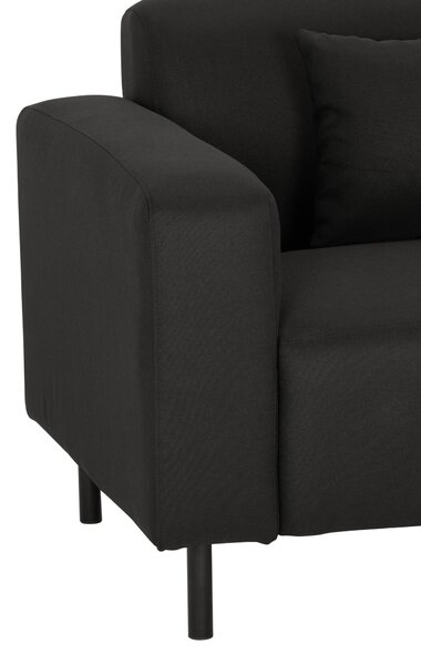 DVOJMIESTNA POHOVKA, textil, čierna P & B - Sedačky, Online Only
