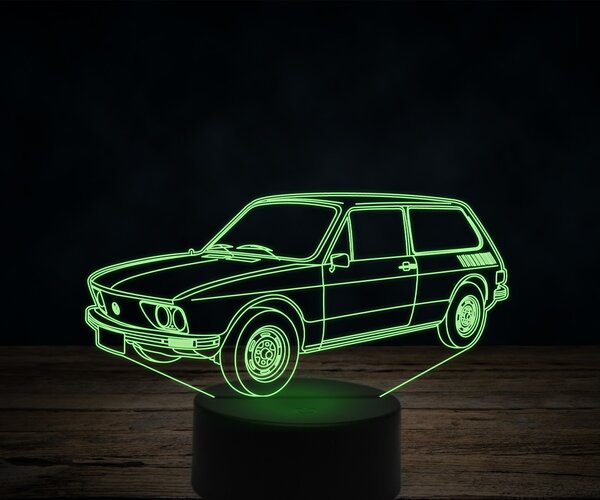 Beling 3D lampa,Volkswagen brasilia 1977, 7 farebná VW33