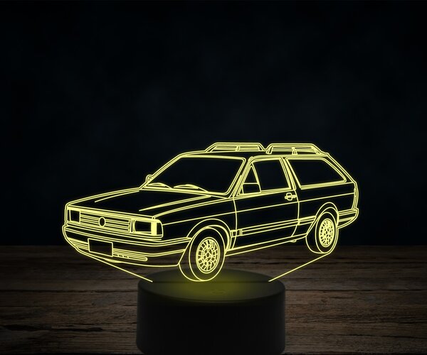 Beling 3D lampa,Volkswagen Parati GL 1990, 7 farebná VW38
