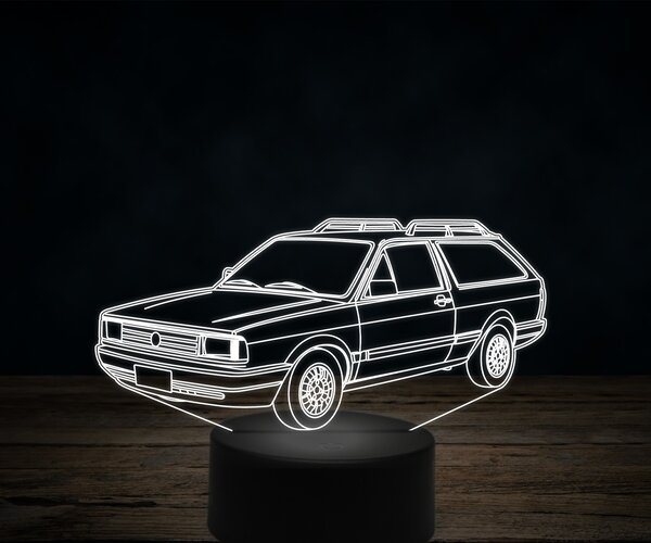 Beling 3D lampa,Volkswagen Parati GL 1990, 7 farebná VW38