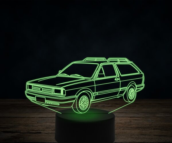 Beling 3D lampa,Volkswagen Parati GL 1990, 7 farebná VW38