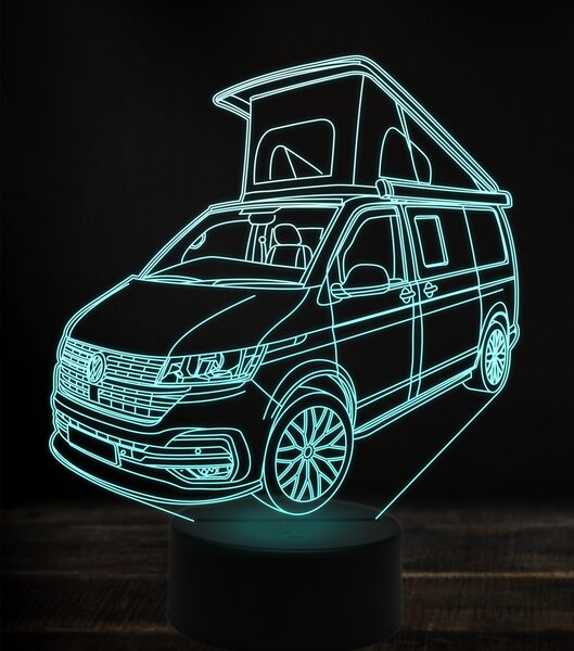 Beling 3D lampa,Volkswagen T6.1, 7 farebná VW46