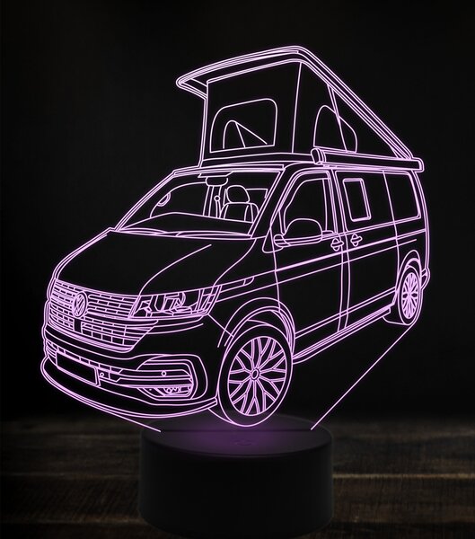 Beling 3D lampa,Volkswagen T6.1, 7 farebná VW46
