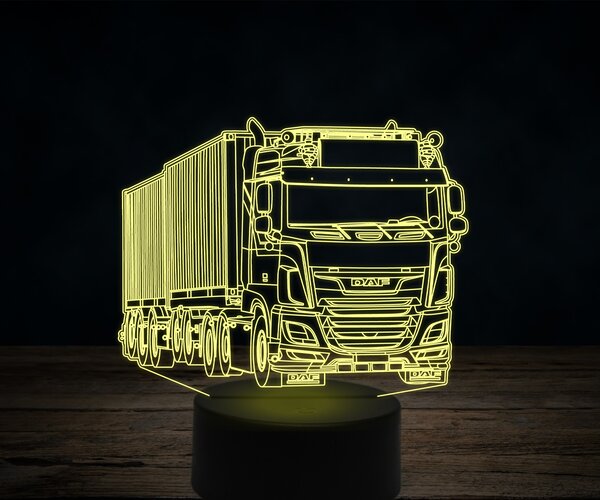 Beling 3D lampa,DAF XF530, 7 farebná K23