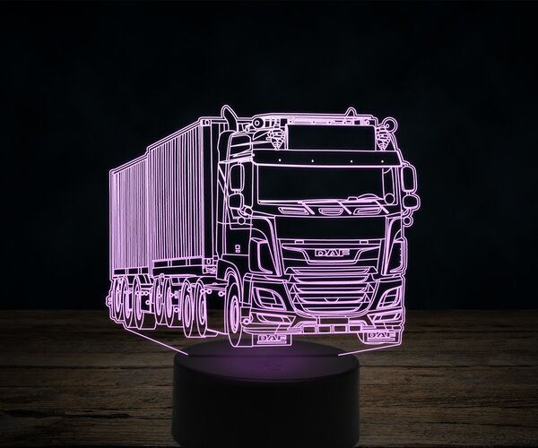 Beling 3D lampa,DAF XF530, 7 farebná K23