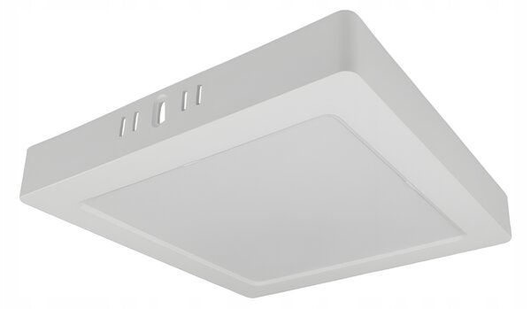 ECOLIGHT Stropné svietidlo na povrchovú montáž LED stropné svietidlo 18W 4000K biele do obývačky