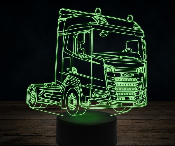 Beling 3D lampa,DAF 480, 7 farebná K27