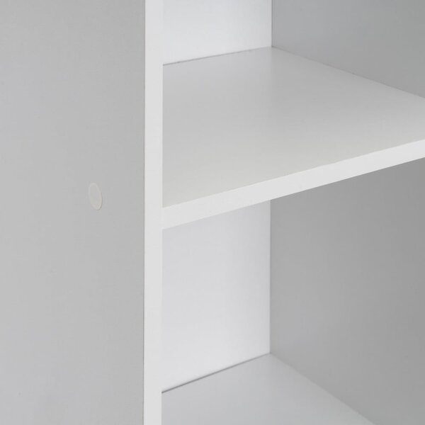 Biela knižnica 30x106x24 cm Cube – Casa Selección