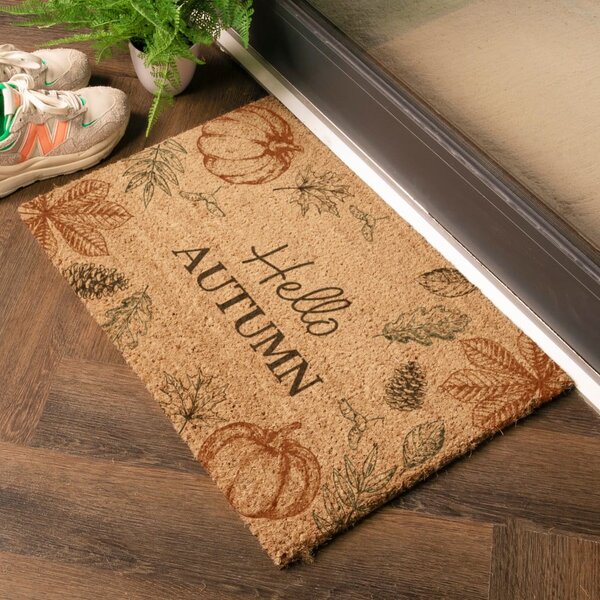 Rohožka z kokosového vlákna 40x60 cm Hello Autumn – Artsy Doormats