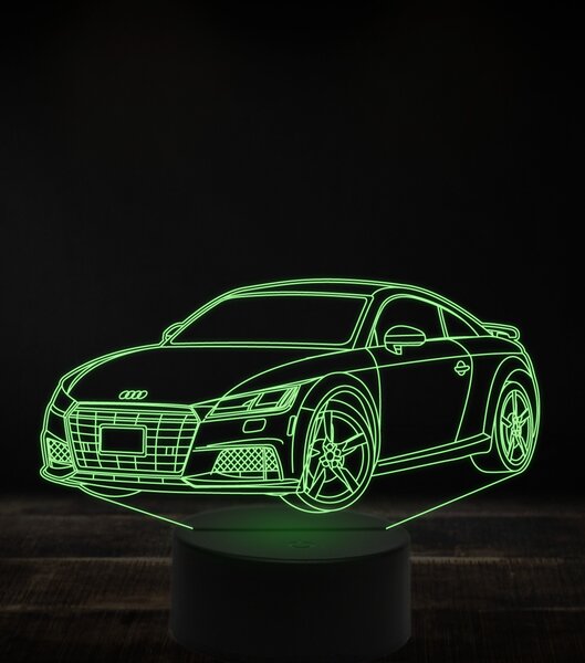 Beling 3D lampa, Audi TT 2021, 7 farebná, VBN10