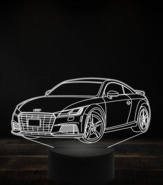 Beling 3D lampa, Audi TT 2021, 7 farebná, VBN10