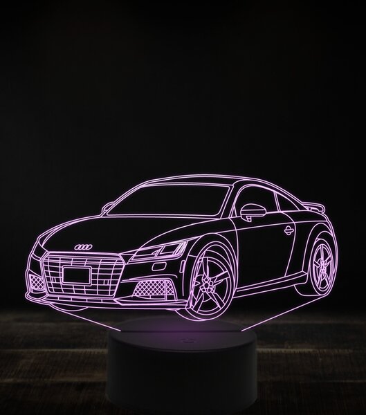 Beling 3D lampa, Audi TT 2021, 7 farebná, VBN10
