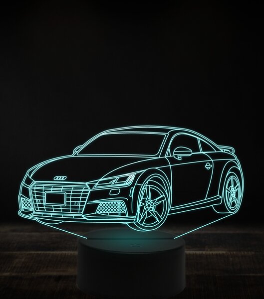 Beling 3D lampa, Audi TT 2021, 7 farebná, VBN10