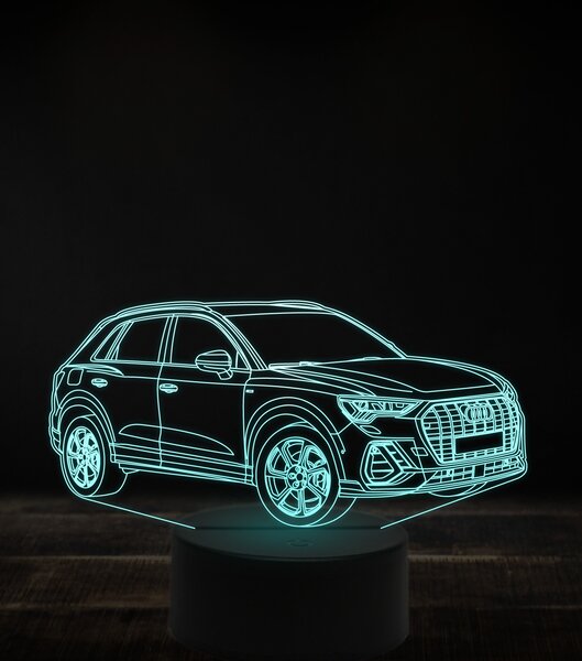 Beling 3D lampa, Audi Q3 2020, 7 farebná, VBN14