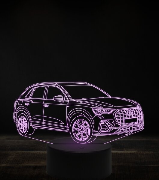 Beling 3D lampa, Audi Q3 2020, 7 farebná, VBN14