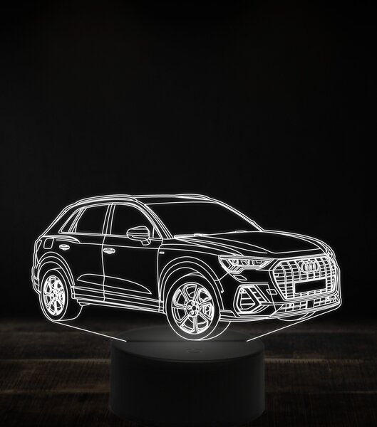 Beling 3D lampa, Audi Q3 2020, 7 farebná, VBN14