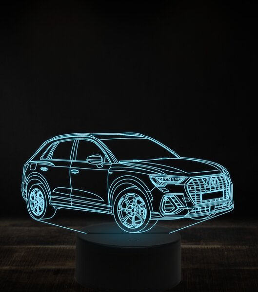Beling 3D lampa, Audi Q3 2020, 7 farebná, VBN14