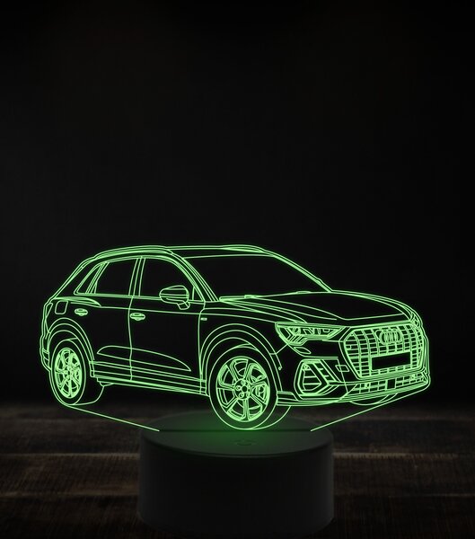 Beling 3D lampa, Audi Q3 2020, 7 farebná, VBN14