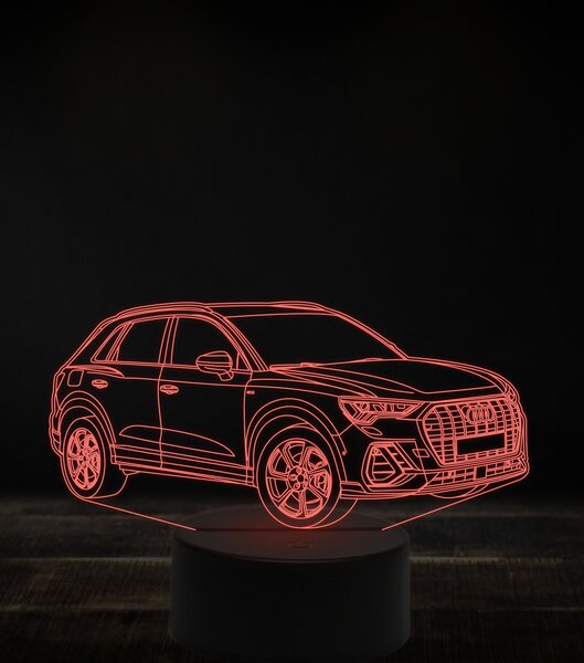Beling 3D lampa, Audi Q3 2020, 7 farebná, VBN14