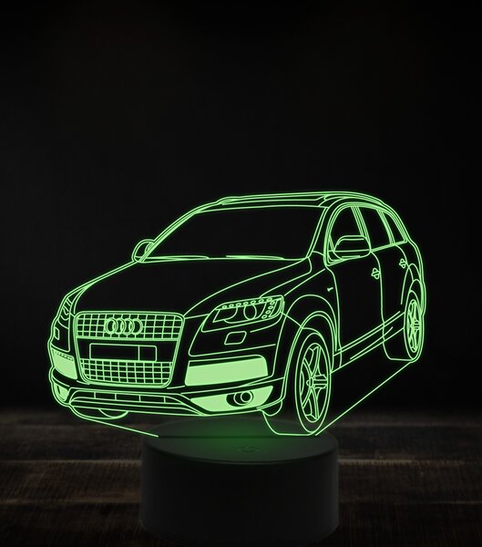 Beling 3D lampa, Audi Q7 2015 ,7 farebná, VBN17