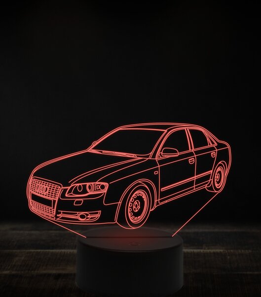 Beling 3D lampa, Audi A5 ,7 farebná, VBN16