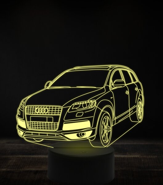 Beling 3D lampa, Audi Q7 2015 ,7 farebná, VBN17