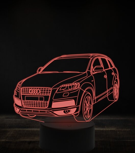 Beling 3D lampa, Audi Q7 2015 ,7 farebná, VBN17