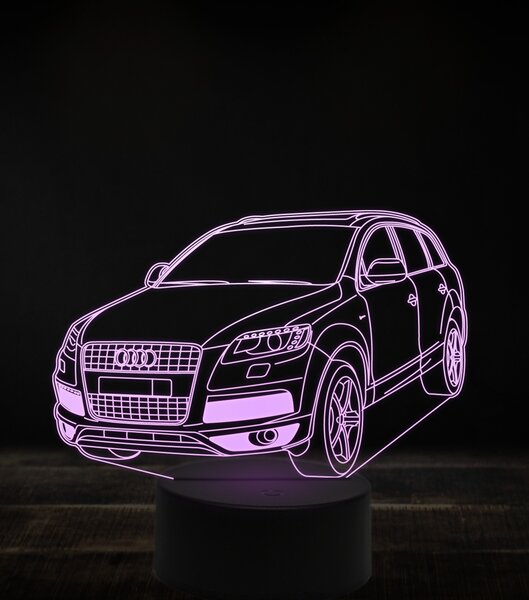 Beling 3D lampa, Audi Q7 2015 ,7 farebná, VBN17