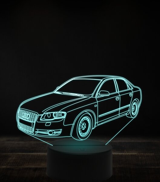 Beling 3D lampa, Audi A5 ,7 farebná, VBN16