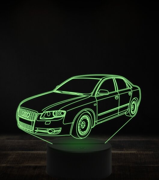 Beling 3D lampa, Audi A5 ,7 farebná, VBN16