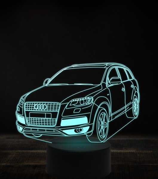 Beling 3D lampa, Audi Q7 2015 ,7 farebná, VBN17