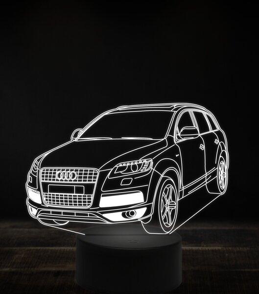 Beling 3D lampa, Audi Q7 2015 ,7 farebná, VBN17