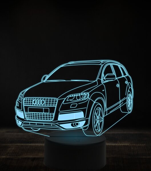 Beling 3D lampa, Audi Q7 2015 ,7 farebná, VBN17