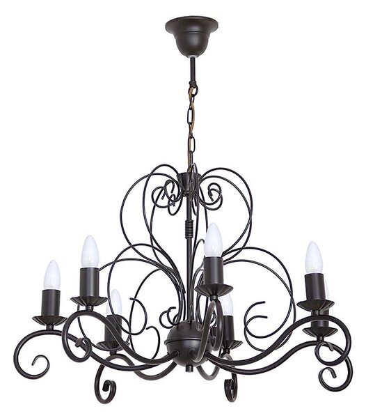 Luster na reťazi MAURO 7xE14/60W/230V