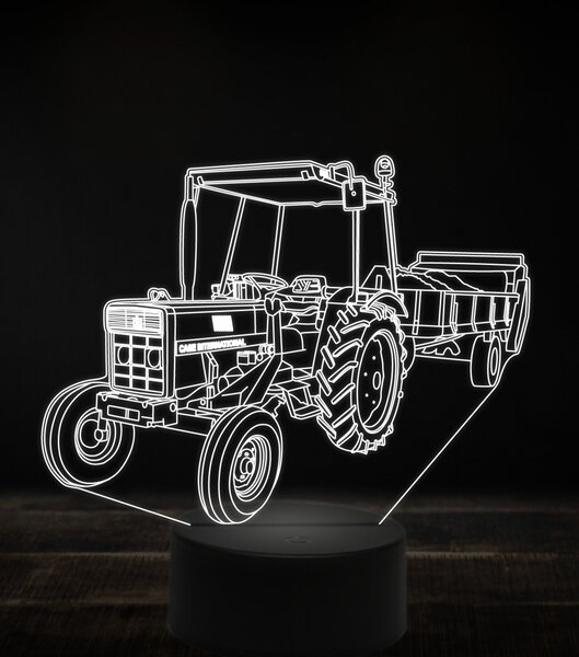Beling 3D lampa, Case international slurry spreader, 16 farebná RJ7