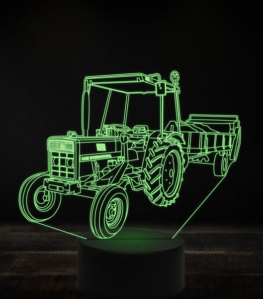 Beling 3D lampa, Case international slurry spreader, 16 farebná RJ7