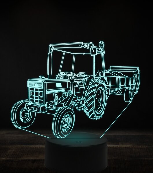 Beling 3D lampa, Case international slurry spreader, 16 farebná RJ7