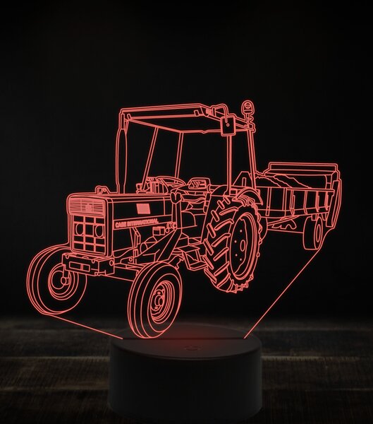 Beling 3D lampa, Case international slurry spreader, 16 farebná RJ7