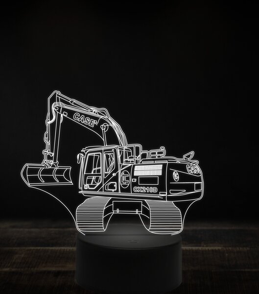 Beling 3D lampa,Crane Case CX210D, 16 farebná RJ10