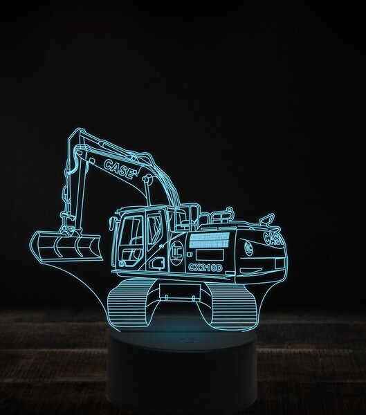 Beling 3D lampa,Crane Case CX210D, 16 farebná RJ10
