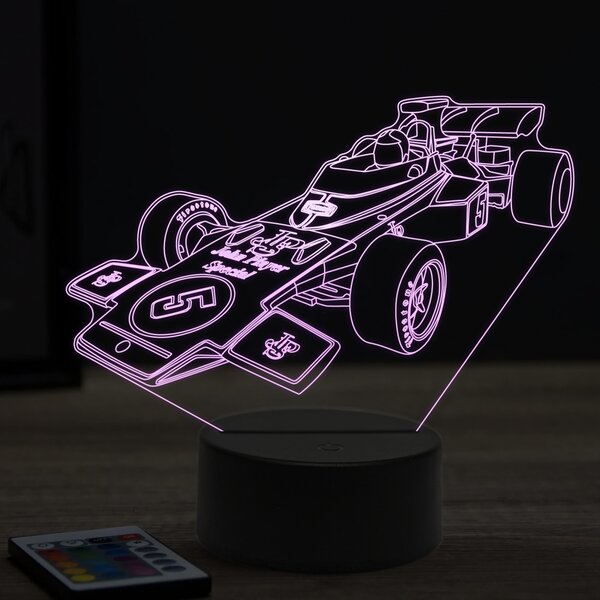 Beling 3D lampa, Formula Emerson Fittipaldi ,16 farebná, FF2