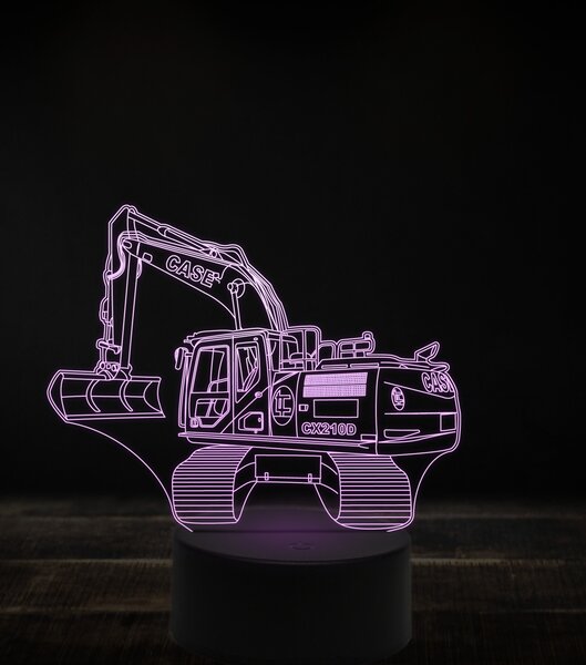 Beling 3D lampa,Crane Case CX210D, 16 farebná RJ10