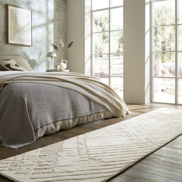 Krémový behúň 80x300 cm Remy – Flair Rugs