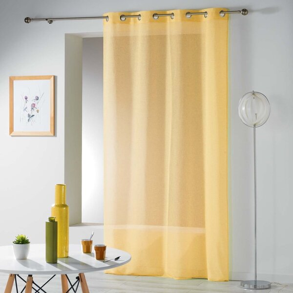Žltá záclona 140x240 cm Telma – douceur d'intérieur