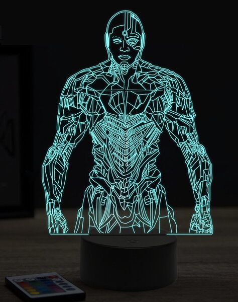Beling 3D lampa, Cyborg, 7 farebná EP4