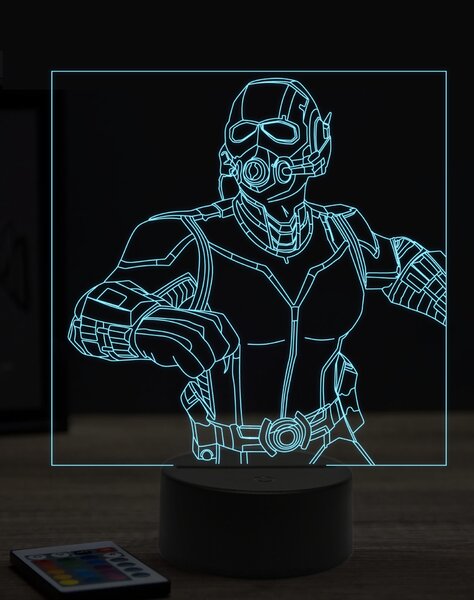 Beling 3D lampa, Ant Man ,7 farebná EP1
