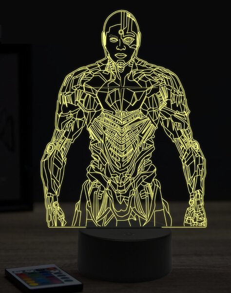 Beling 3D lampa, Cyborg, 7 farebná EP4