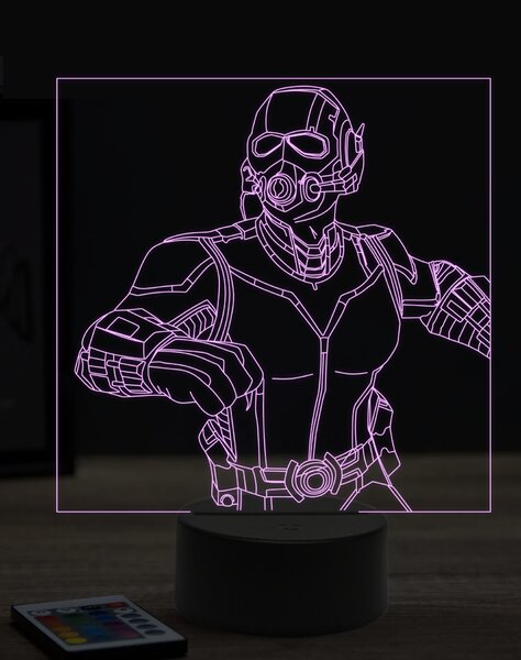 Beling 3D lampa, Ant Man ,7 farebná EP1