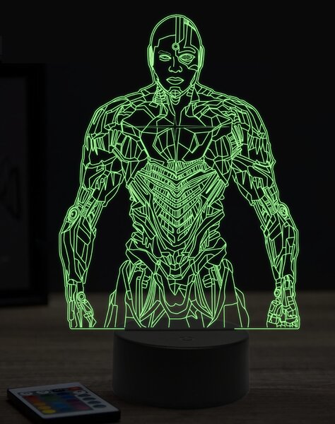 Beling 3D lampa, Cyborg, 7 farebná EP4